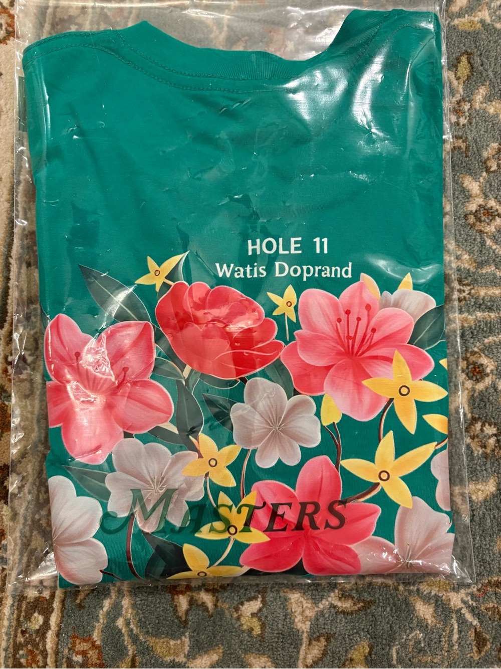 Adult Small Masters Golf Tournament Tee - Augusta “Amen Corner”